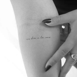 Un Dia A La Vez Klebetattoo (3er Set)