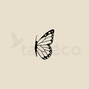 Butterfly Temporary Tattoo (Set of 3)