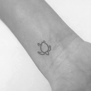 Tatuaggio Temporaneo Tartaruga (Set di 3)