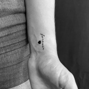Forever Temporary Tattoo (Set of 3)