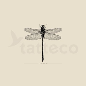 Dragonfly Temporary Tattoo (Set of 3)