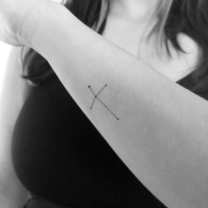 Northern Cross Temporary Tattoo (Set of 3)