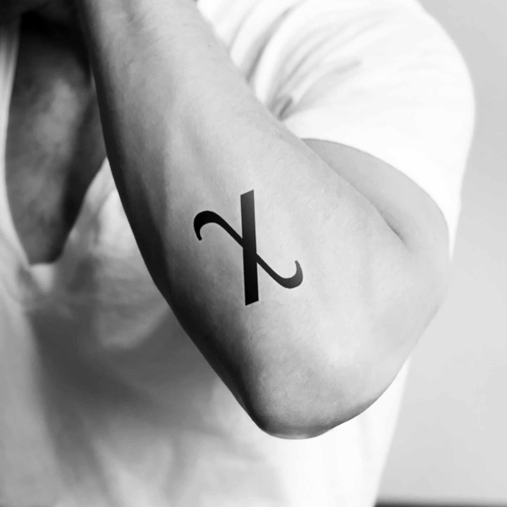 Greek Letters Tattoo - Etsy UK