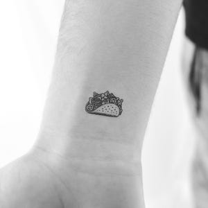 Taco Temporary Tattoo (Set of 3)