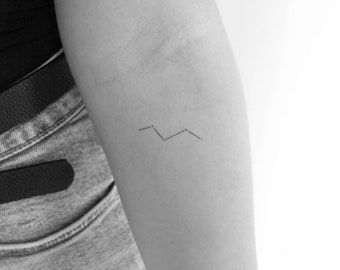 Tatuaje temporal de constelación Crux (juego de 3) - Etsy México, image size:340x270