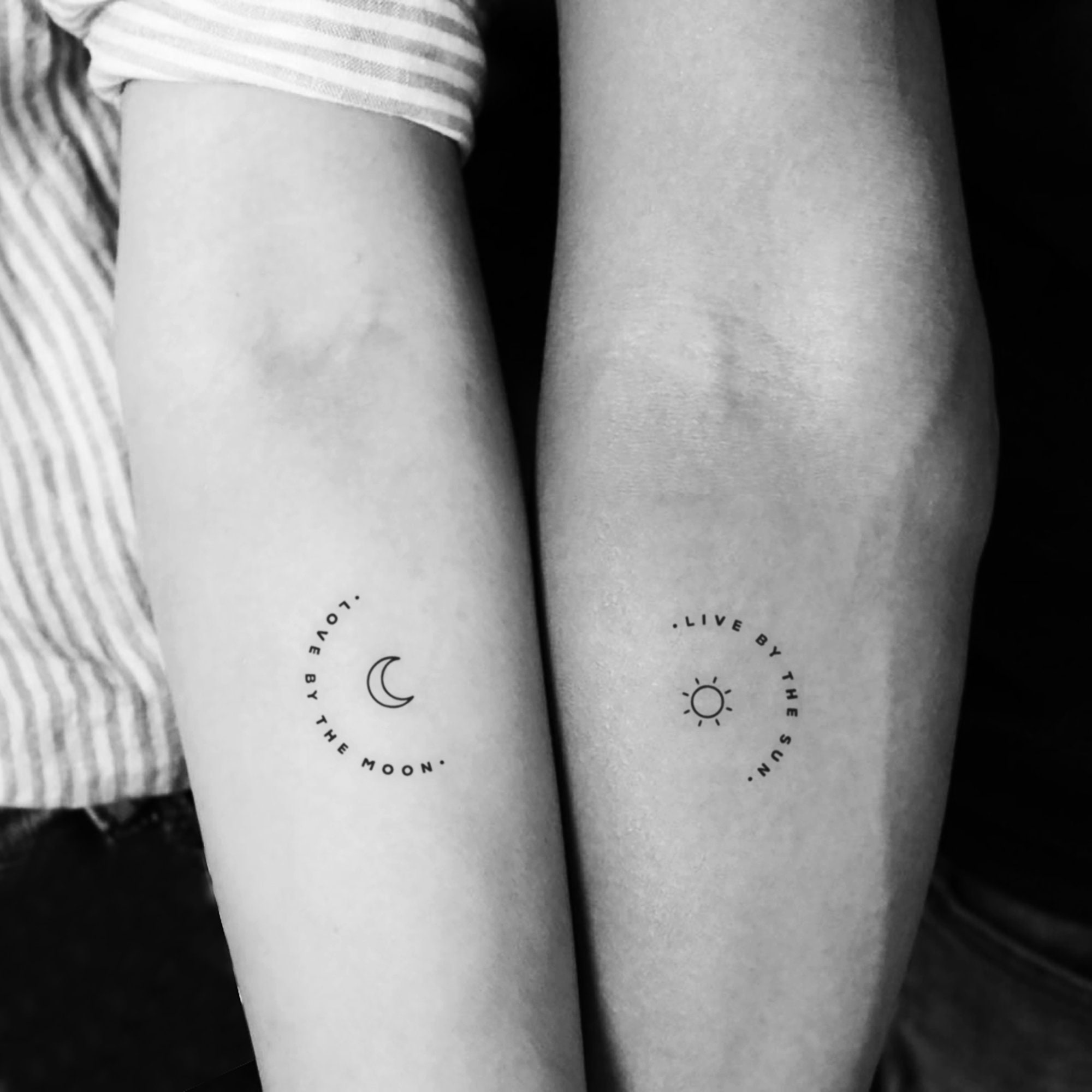 Live by the Sun Love by the Moon Temporary Tattoo set of 3 - Etsy Live by the Sun Love by the Moon Temporary Tattoo set of 3 - Etsy