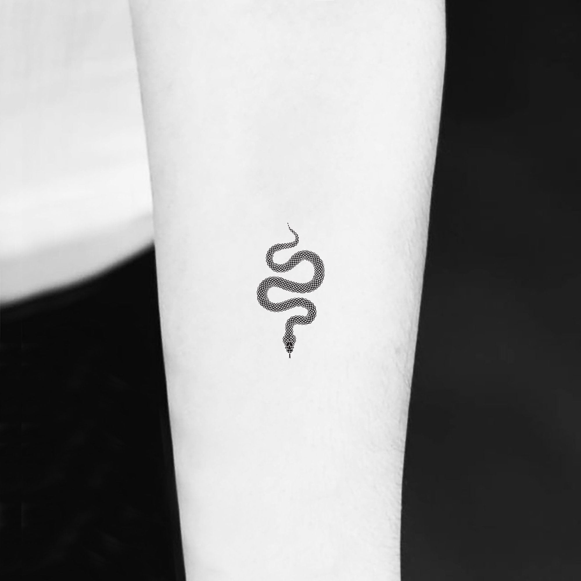 Dotwork Serpent for Textured Elegance