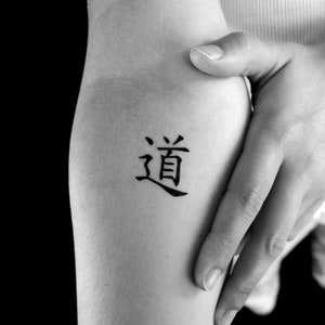 Tao tatuaggio temporaneo (set di 3)