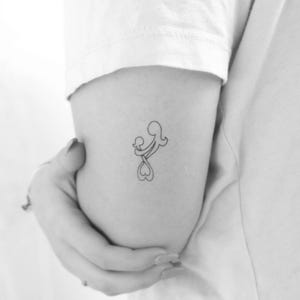 Tatuaggio temporaneo "Infinity Mother Daughter" (set di 3)