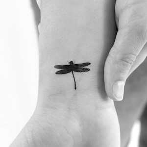 Dragonfly Temporary Tattoo (Set of 3)