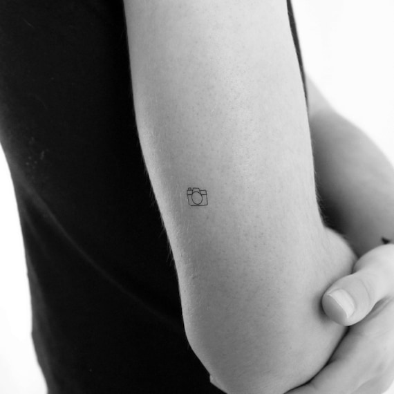 Small Camera Tattoo - Etsy