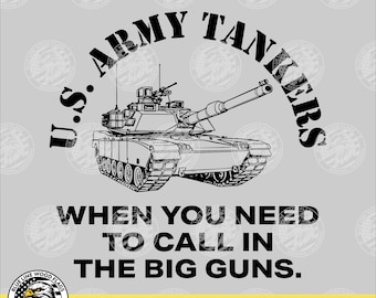 SVG-bestanden van een M1-tank van het Amerikaanse leger (digitale download) voor laser-, CNC- en vinylsnijmachines, enz. | Direct downloaden