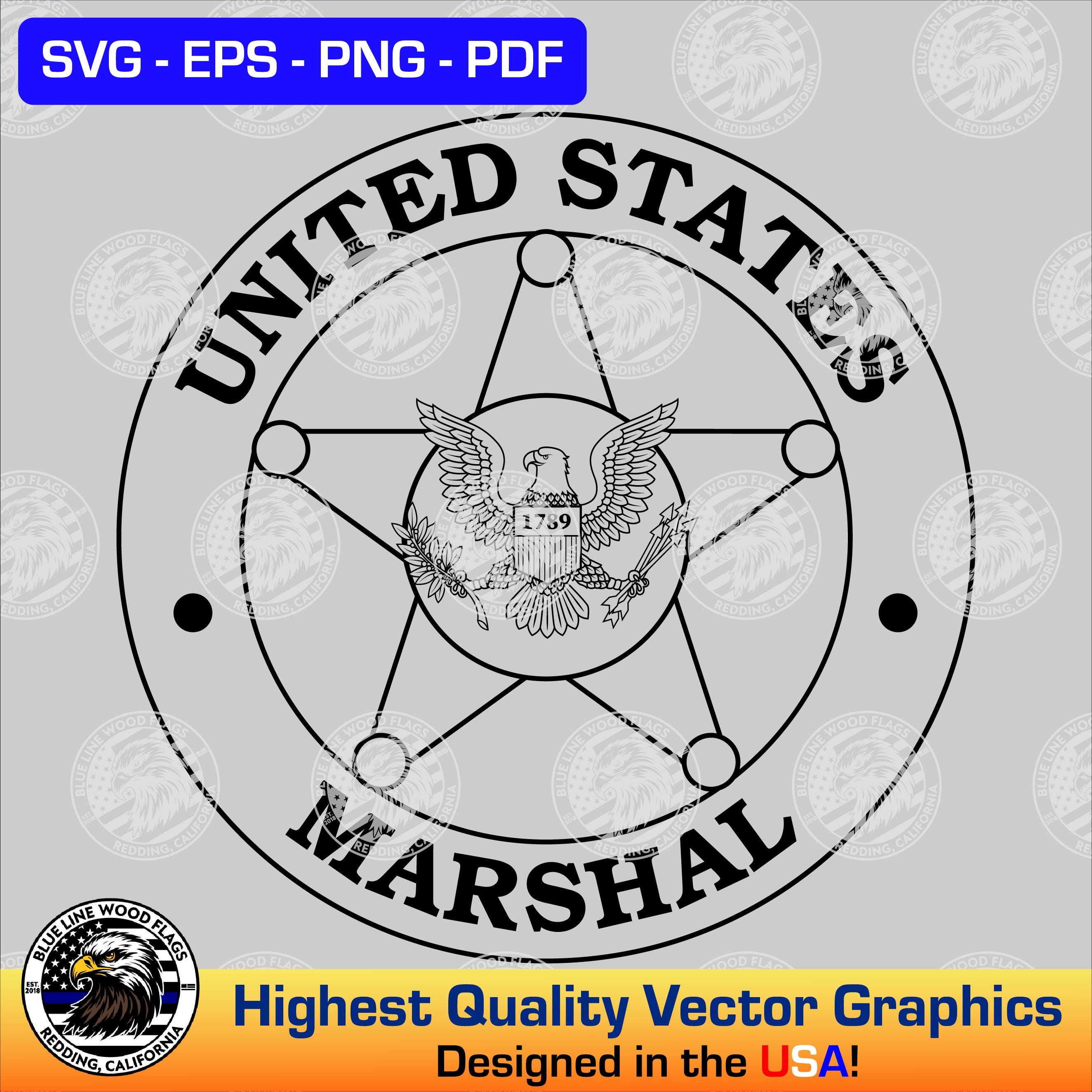 Us Marshal Patch - Etsy