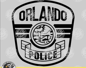 フロリダ州ペンサコーラ市警察バッジ ペンサコーラ フロリダ警察バッジ svg、ai、lbrn、dxf デジタル