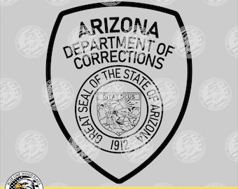 Embleem van het Arizona Department of Corrections (digitale download - svg, eps, png, pdf)