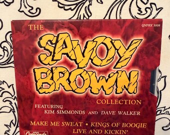 Savoy Brown Collection 3 CD Box Set,  Blues Rock Music, with Kim Simmonds and Dave Walker.