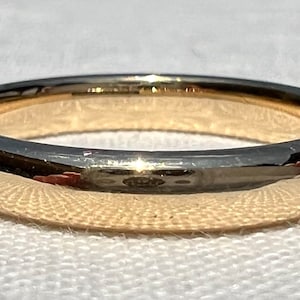 Antique Edwardian 18K Yellow GOLD Wedding Band ~ RAB&CO