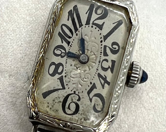Exploding Numbers Watch Face 1930s Art Deco 18K Gold BELAIS 16-jewel Watch *EXPLODING NUMBERS* - Etsy
