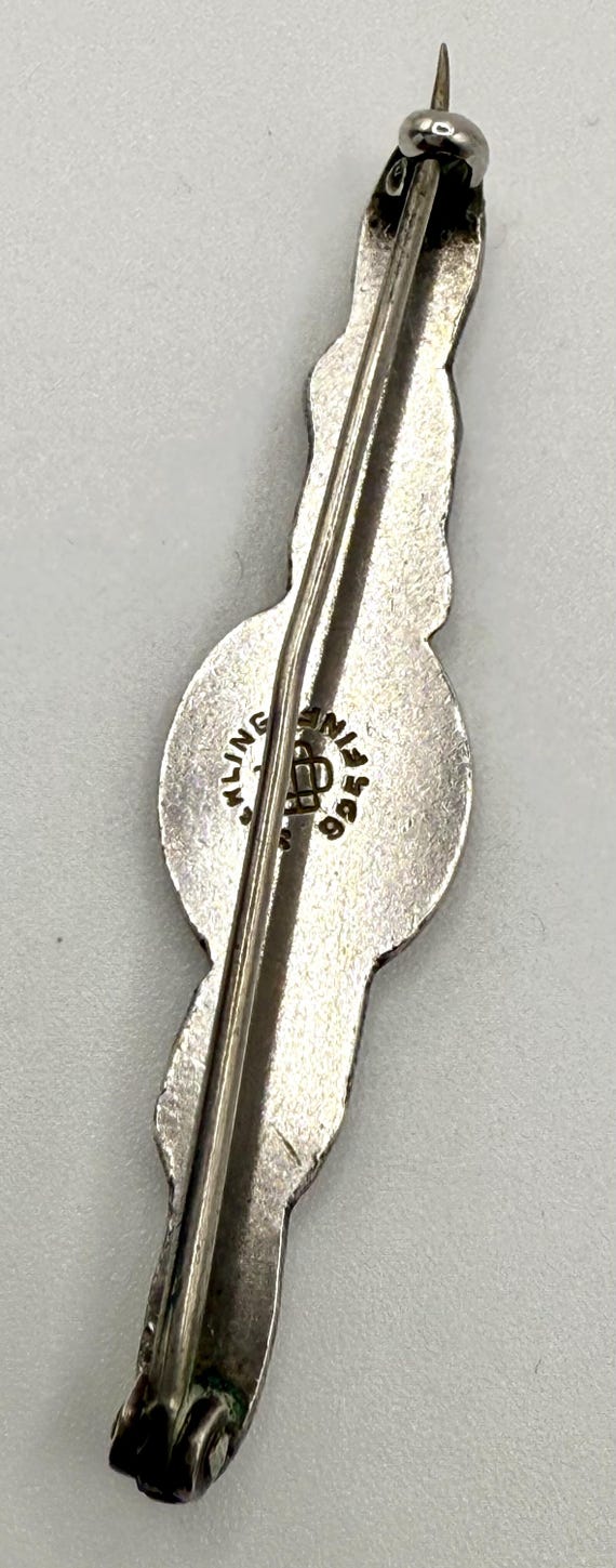 Antique Art Nouveau UNGER BROTHERS Chased Sterling Si… - Gem