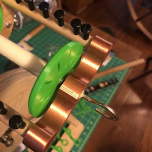 Spinolution orifice bar for Pollywog Spinning Wheel