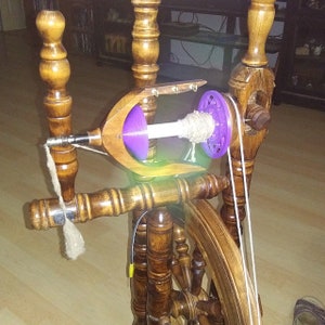 Custom Bobbin for Spinning Wheel