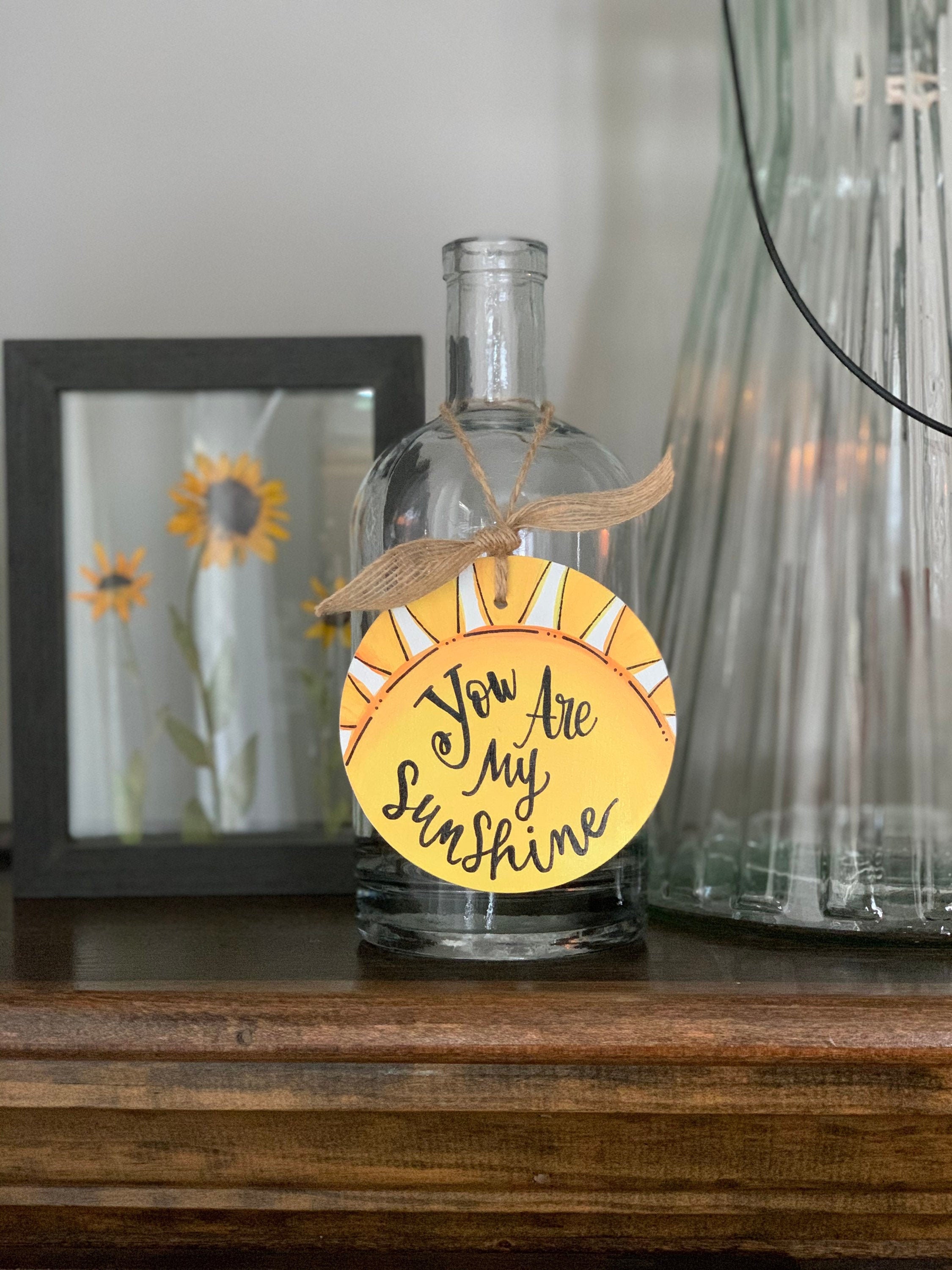 You Are My Sunshine Christmas Ornament Etsy