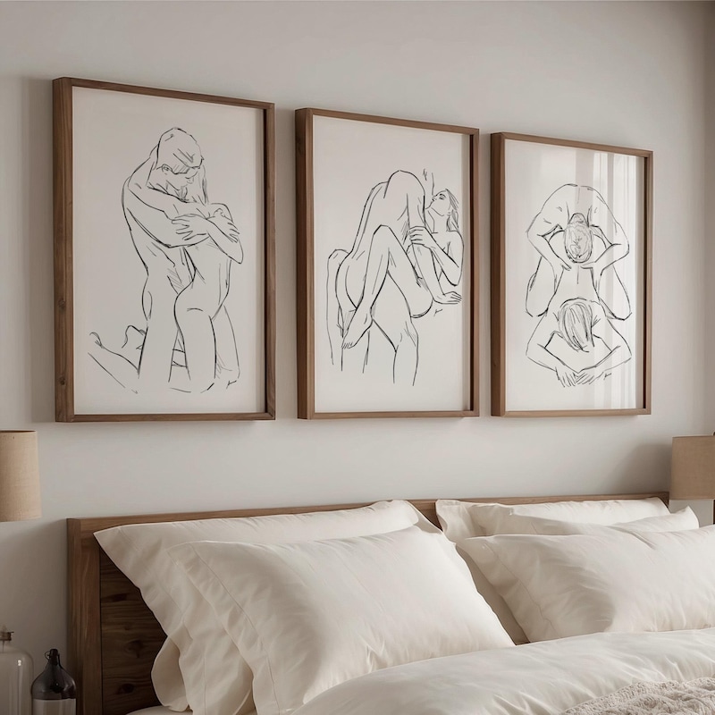 Drawing Art Sensual - Etsy