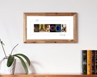 Family Name Sign | Last Name Sign | Alphabet Photography Letters | Personalized Name Sign | Wedding Gift Anniversary | Street Letter Art