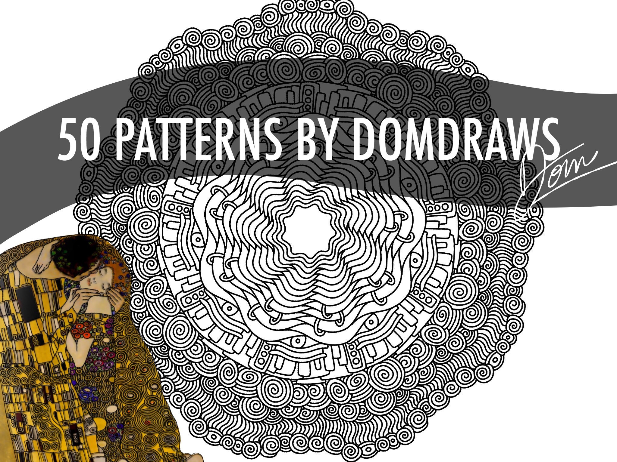 50 PAGES Adult Coloring Pages | Original Intricate Mandala and Patterns ...