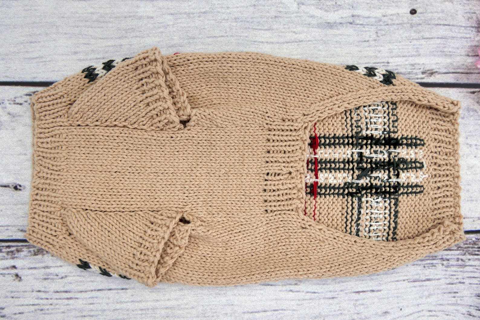 burberry print dog sweater