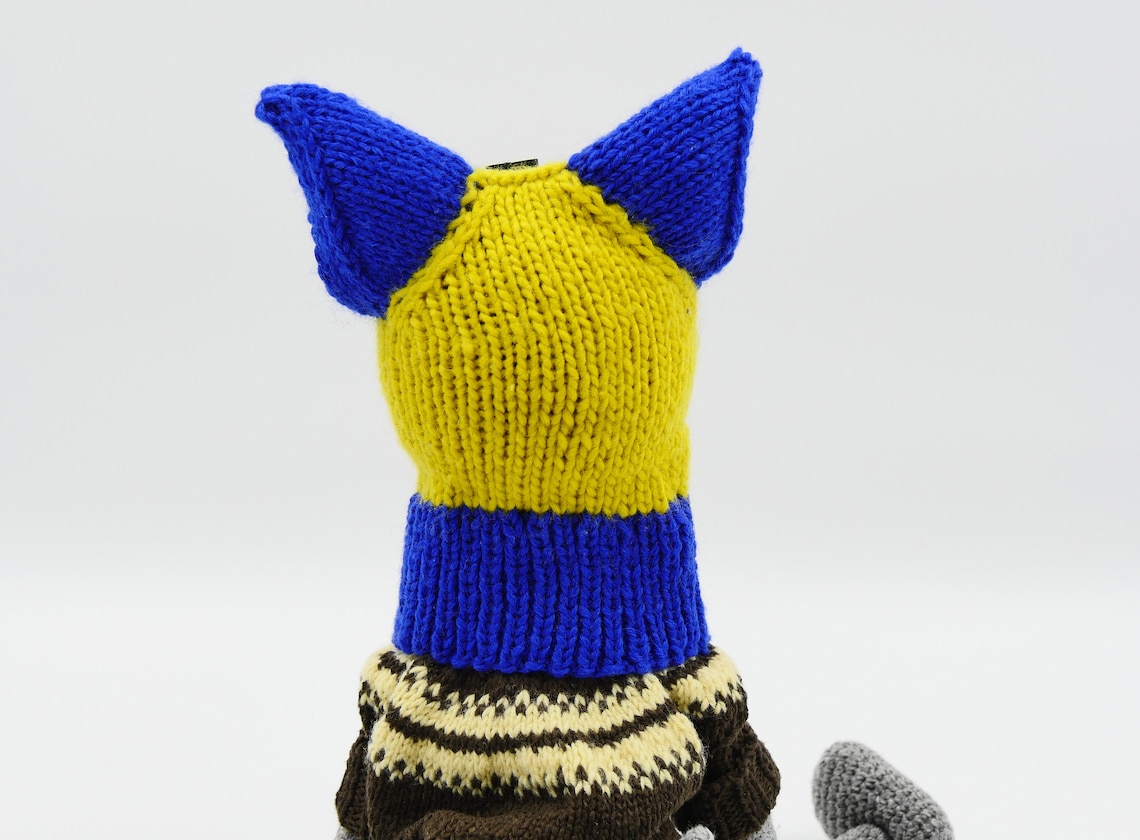 Sphynx cat hat Knitted hat for cat Winter hats for pets Etsy