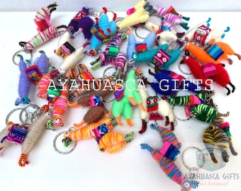 3 Llama Keychains, llama purse charm, keychains, llama, alpaca, alpaca keychains, llama gifts, tiny llama figurine, alpaca keyring bundles