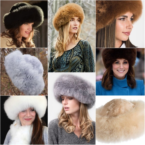 PREMIUM 100% Peruvian baby alpaca fur hat russian hat ladies womens fine alpaca hat cossack hat alpaca fluff hat winter hat cossack