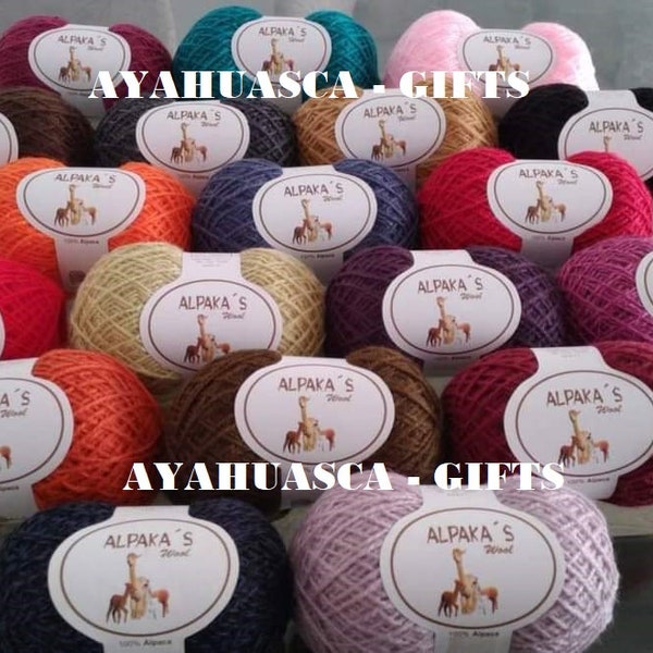 EXPÉDITION EXPRESS! Lot de 40 écheveaux 100% luxueux Laine / Fil d’alpaga ALPAKAS, fil d’alpaga, laine d’alpaga, écheveau, alpaga pour le tricot.