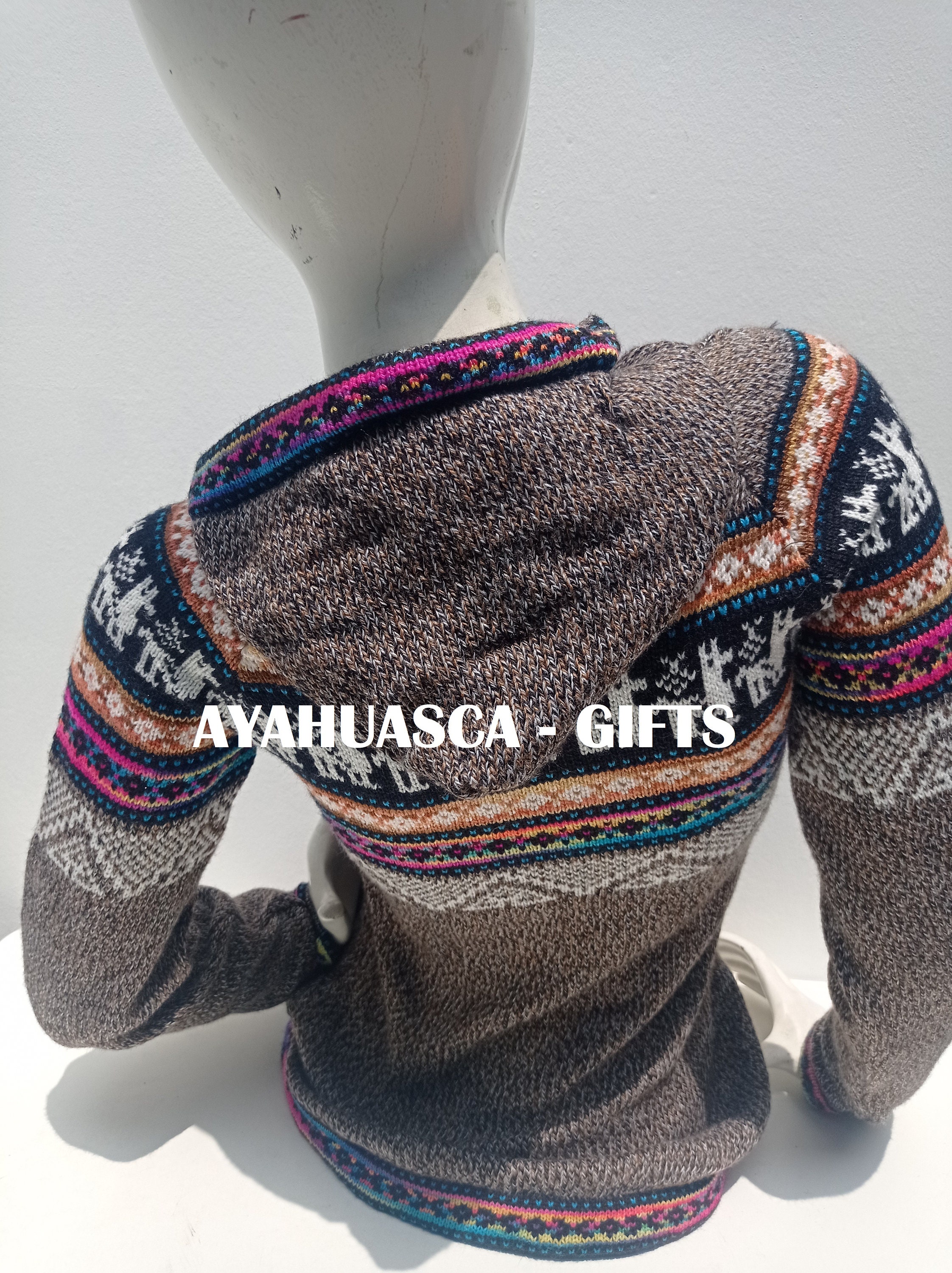 Alpaca Sweater Peruvian Sweater Woman Sweater Peruvian Etsy UK