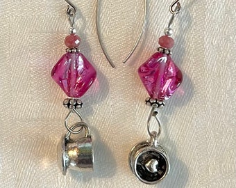 Love-Tea for Two (orecchini fatti a mano)