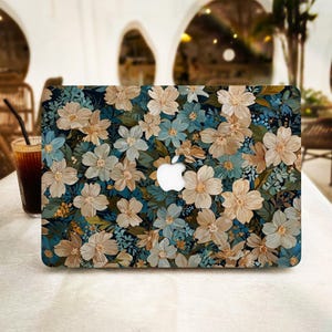 Colorful Flowers MacBook Case Cover for Air 13 15 Macbook Case, M1 M2 Air 13 A2681,A2337, A2338, Pro 13 14 15 16, 2022 2021 2020 Laptop Case