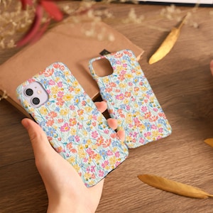Gorgeous Floral Phone Case For iPhone 16e 15 14 12 13 Pro Max XR 11 Pro Max iPhone SE Case Tough Snap Cover Shockproof iPhone Case for Gift