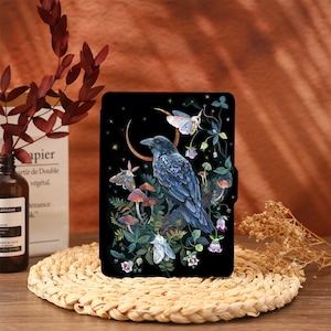 Black Crow Kindle-hoesje Cover Paperwhite 2021 Paperwhite 6.8-hoesje Kindle 10e 11e generatie Kindle 6&quot; hoes 2022