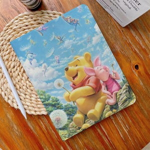 Cute Cartoon iPad Case,13&quot;iPad Case,iPad Air 4/5/6 Case with Pencil Holder iPad Pro 12.9&quot; 11&quot; Mini 6/5/4,10/9/8/7,10.2&quot;,2024/2022/2021