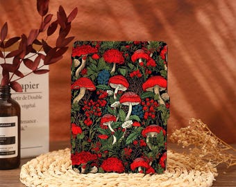 Red Mushroom Kindle Case Cover Paperwhite 12 2024 Paperwhite 2021 Paperwhite 6.8 Case Kindle 10th 11th Generation Kindle 6" Cover 2022