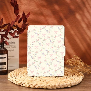 Étui pour Kindle Bow Floret, Paperwhite 2021, Paperwhite, étui pour Kindle 6,8, 10e et 11e génération pour Kindle 6 pouces 2022