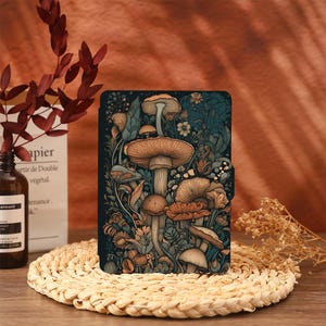 Red Mushroom Kindle Case Cover Paperwhite 12 2024 Paperwhite 2021 Paperwhite 6.8 Case Kindle 10th 11th Generation Kindle 6&quot; Cover 2022