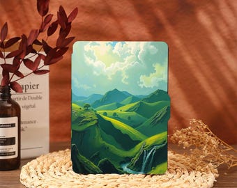 Funda con paisaje de montaña para Paperwhite 12 (2024), Paperwhite 2021, Paperwhite 6.8, Kindle de 10.ª y 11.ª generación, Kindle de 6 pulgadas (2022)