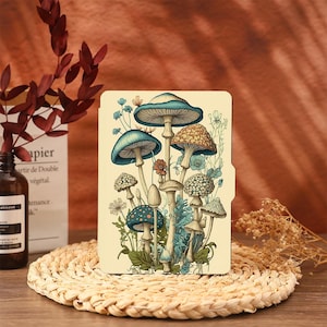 Colorful Mushroom Kindle Case Cover Paperwhite 12 2024 Paperwhite 2021 Paperwhite 6.8 Case Kindle 10th 11th Generation Kindle 6&quot; Cover 2022