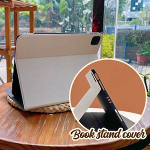 Gradual Change Blått iPad-skal iPad Air 4/5-skal med pennhållare iPad Pro 12,9" iPad Pro 11" iPad Mini 4 / 4:e / 5, 7, 12,9, 10,2, 2020 bild 4