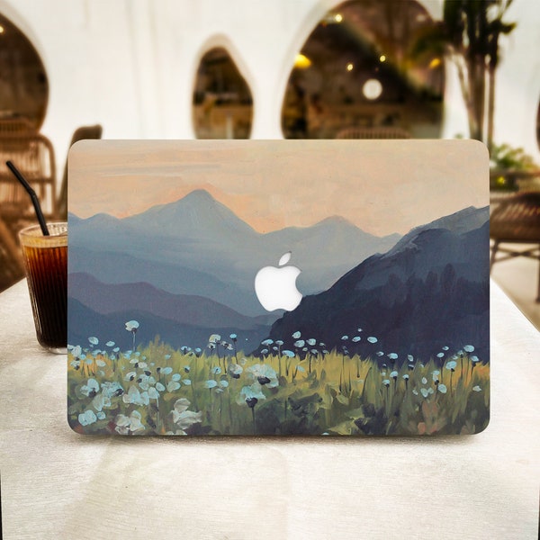 Custodia per MacBook Quiet Mountains per il nuovo MacBook Pro 16 15 MacBook Air 15 14 13 MacBook Retina 15 13 12 Cover per laptop Apple 2022 2021 2020