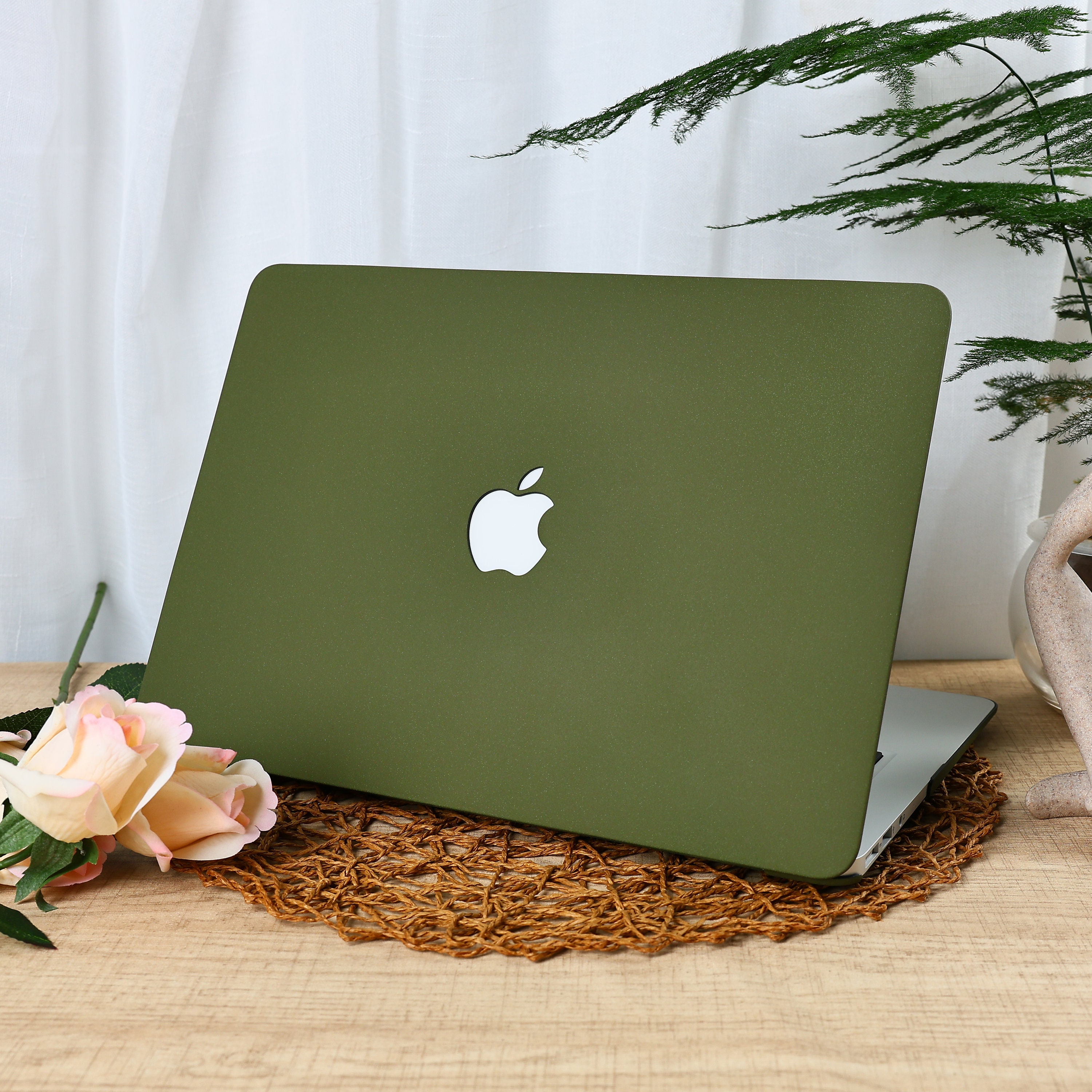 Forest green macbook air cheap case