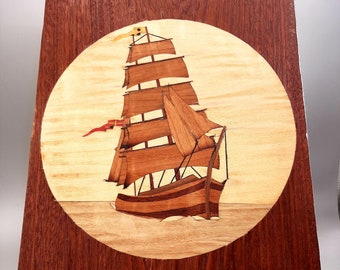 Homeward Bound: Large Marquetry Woodwork Craft Kit From UK For Adults