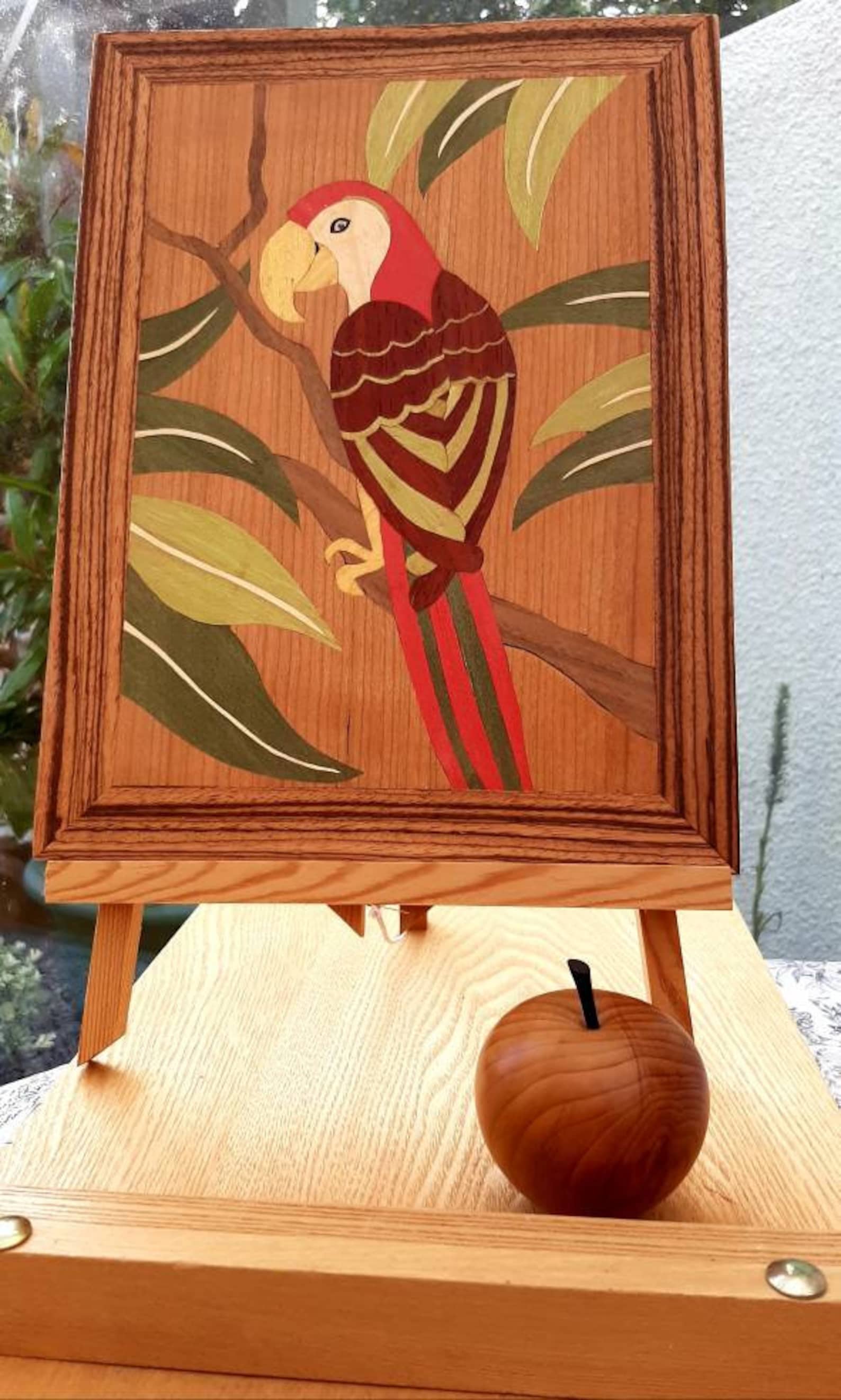 Polly Large Marquetry Woodwork Craft Kit From UK for Adults Etsy